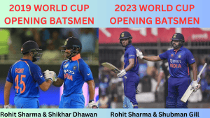 Opening Batsmen in World Cup : 2019 vs 2023