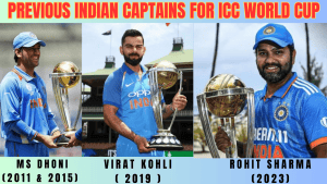 Previous Indian Captains for ICC World Cup